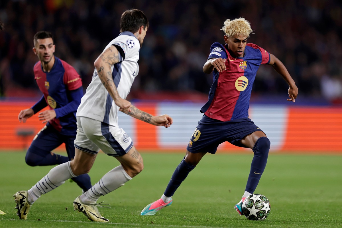 Em jogo de golaços, Barcelona e Inter empatam na Champions. Veja gols