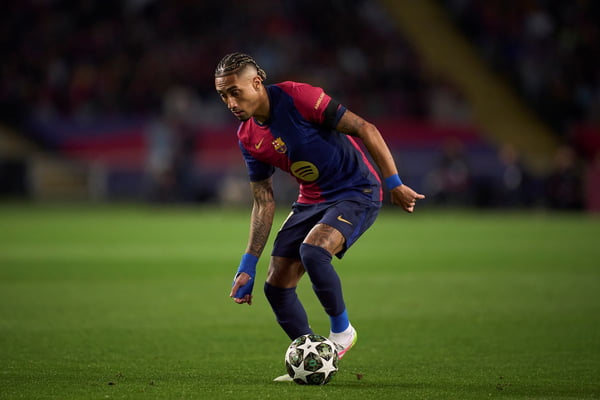 Raphinha conquista marca histórica na Champions. Confira qual