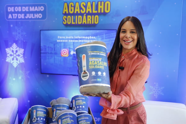 Campanha do agasalho recolhe doações para pessoas vulneráveis no DF
