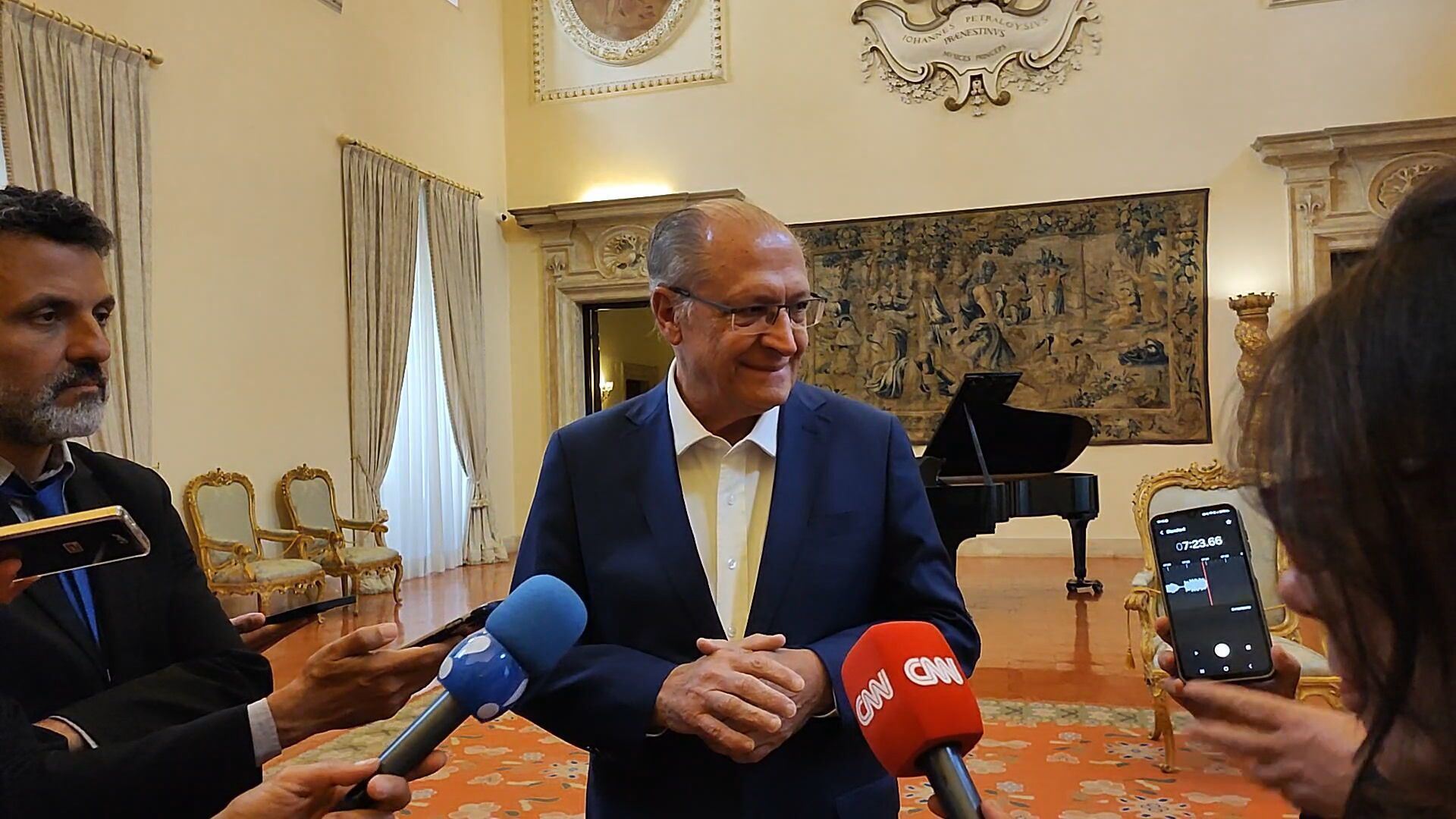 Papa Leão XIV recebeu convite para COP30 “com muita simpatia“, diz Alckmin