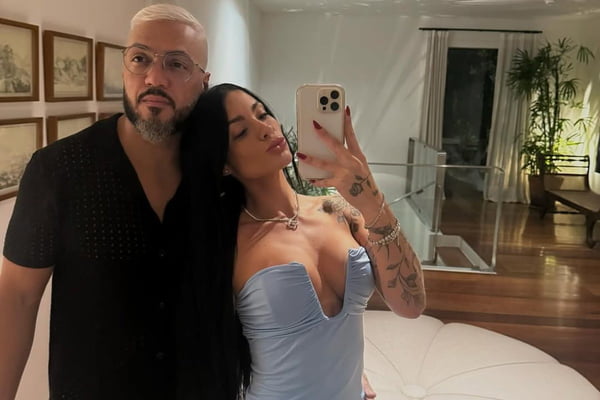 Atual de Belo age após Gracyanne falar em reconciliação