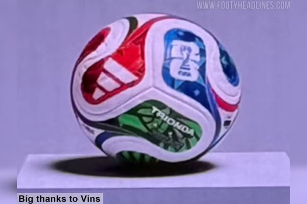 Possível bola da Copa do Mundo de 2026 vaza e deve ter cores das sedes