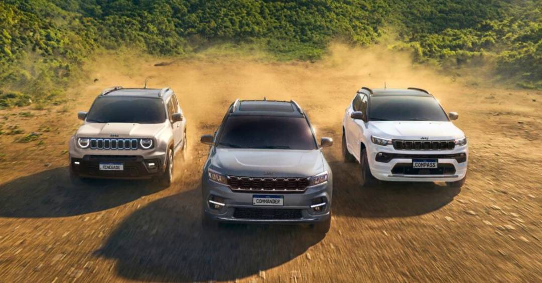 Jeep Renegade e Commander e Fiat Toro serã…