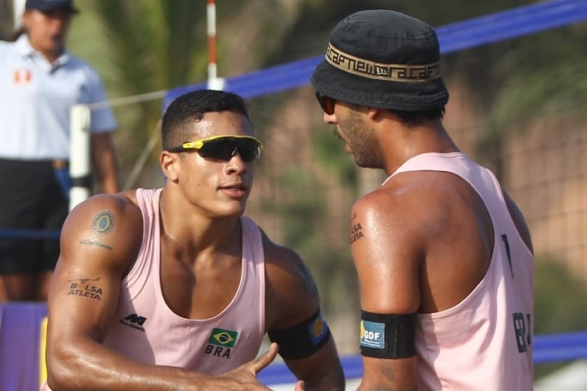 Dupla do DF vence 5ª etapa do Circuito Sul-Americano de Vôlei de Praia