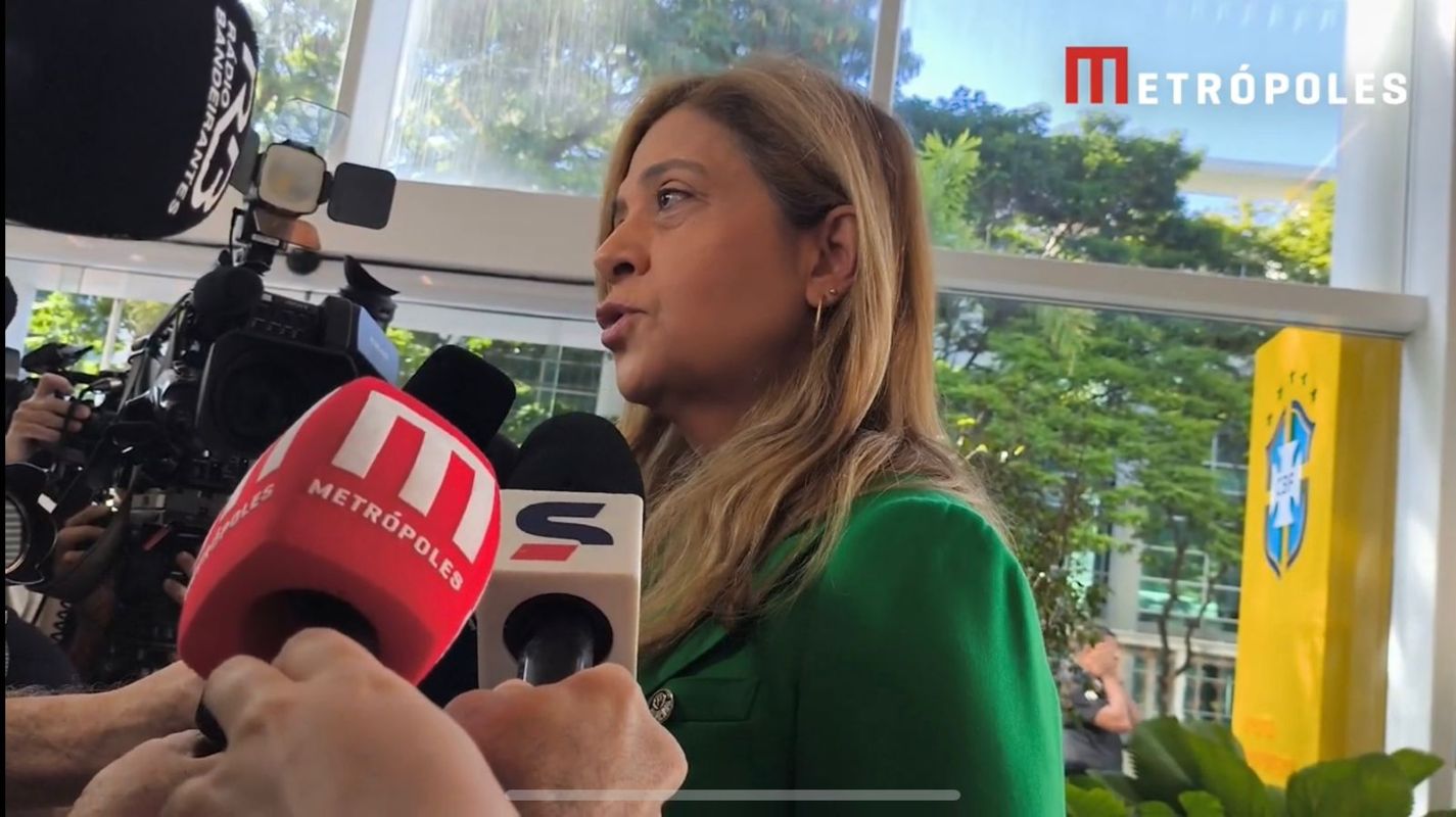 Vídeo: Leila Pereira explica escolha por Samir Xaud em eleição da CBF