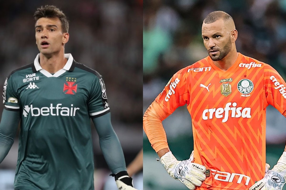Vasco e Palmeiras se enfrentam no DF em duelo de grandes goleiros