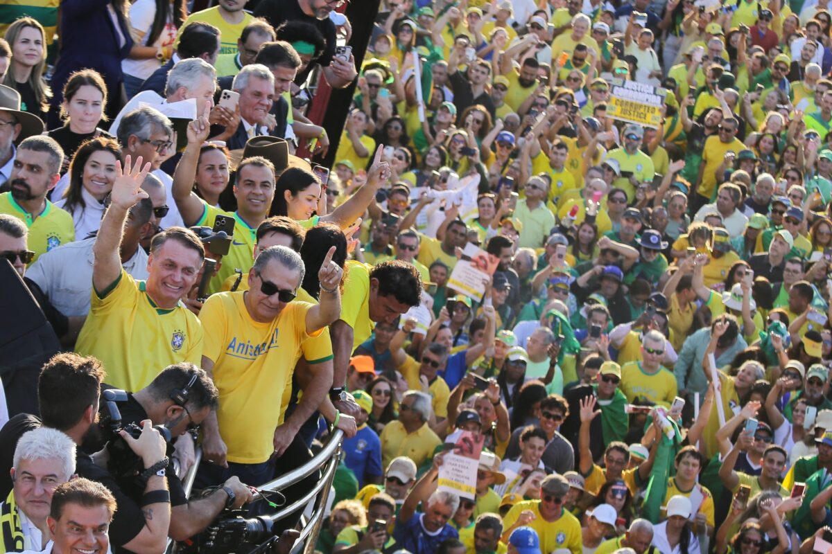 Ato pró-anistia em Brasília reuniu 10 mil pessoas, diz Valdemar