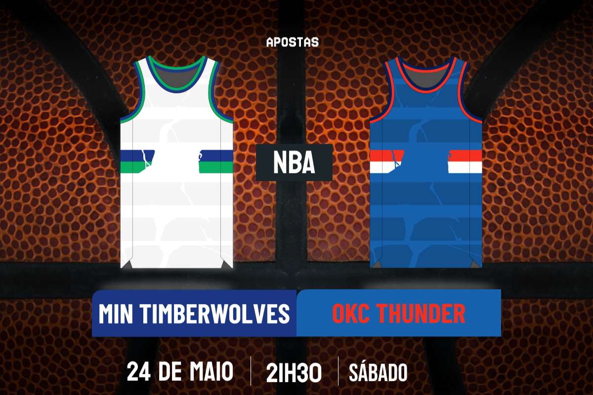 Palpite Minnesota Timberwolves x Oklahoma City Thunder – NBA – 24/5/25