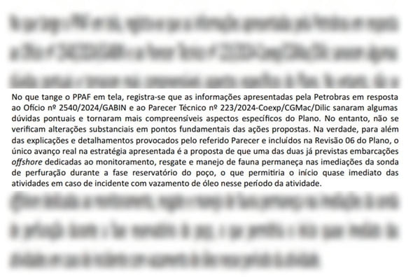 Presidente do Ibama contraria parecer técnico sobre plano da Petrobras