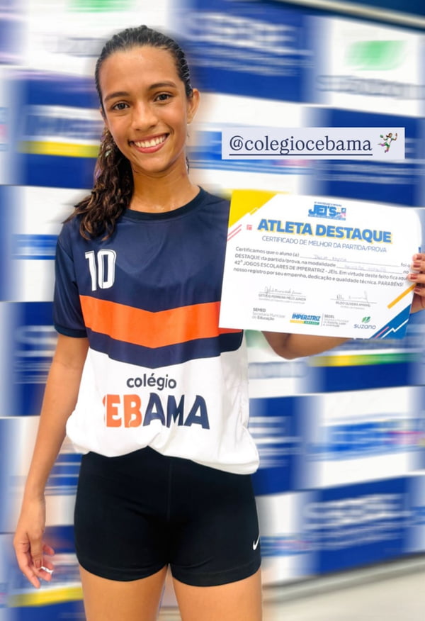 Rayssa Leal brilha em competição de handebol na escola. Veja