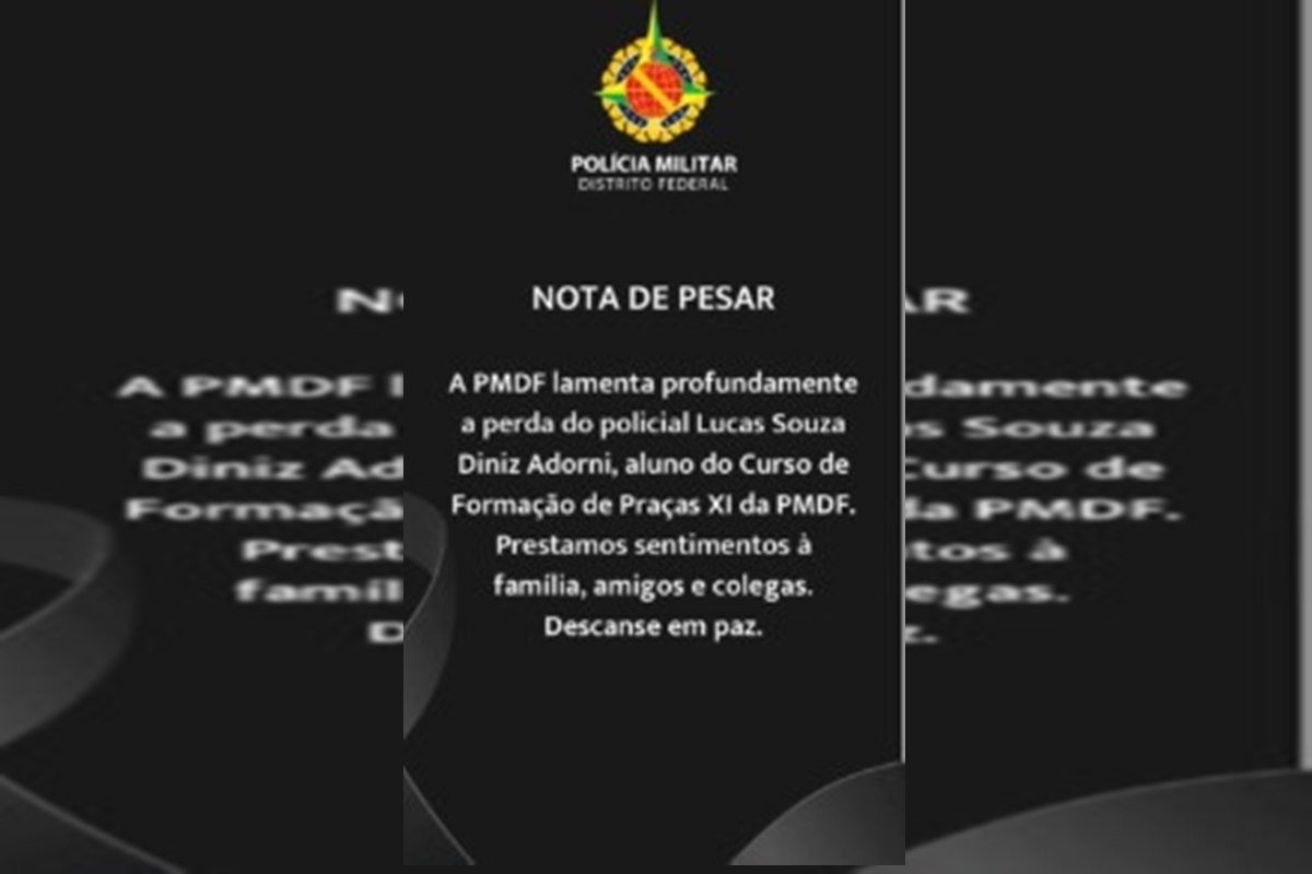 Morto em grave acidente era aluno de curso de formação da PMDF