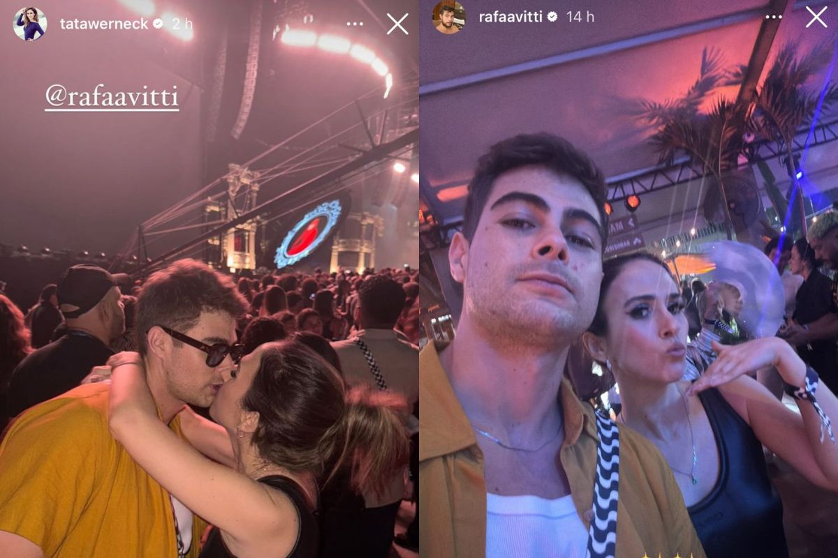 Tatá Werneck vai a show de Lady Gaga: “Tão fã que saí de casa”
