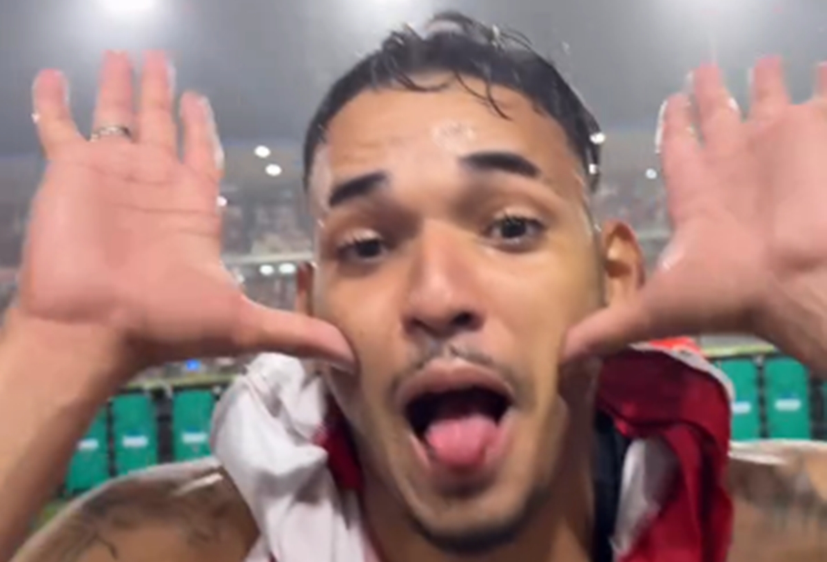 Vídeo: jogador do CRB provoca Neymar após eliminação do Santos