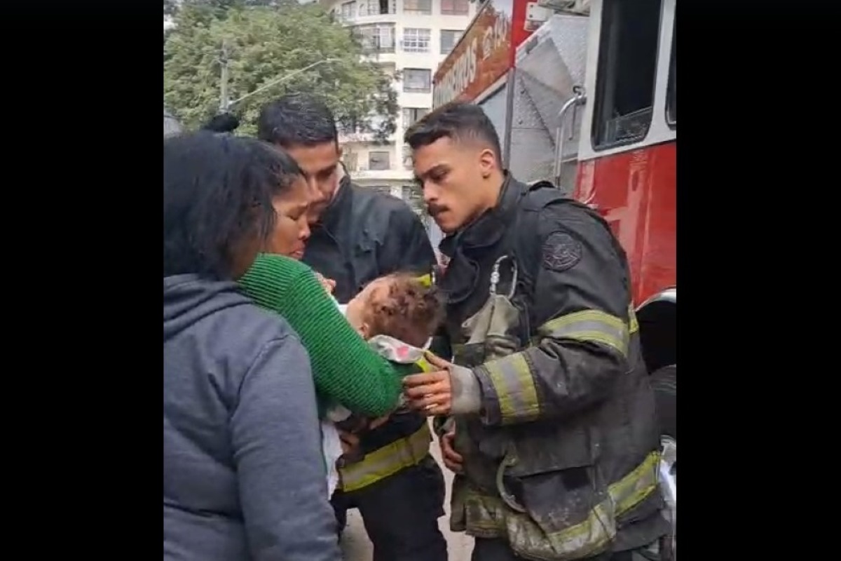 Vídeo: criança desmaia durante ação da PM na Favela do Moinho