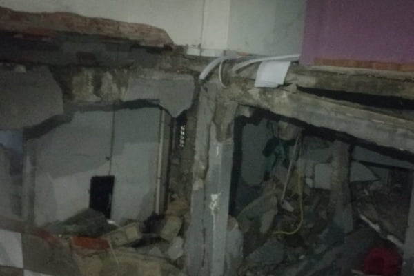 Sobrado colapsa após explosão e três ficam feridos na zona norte de SP