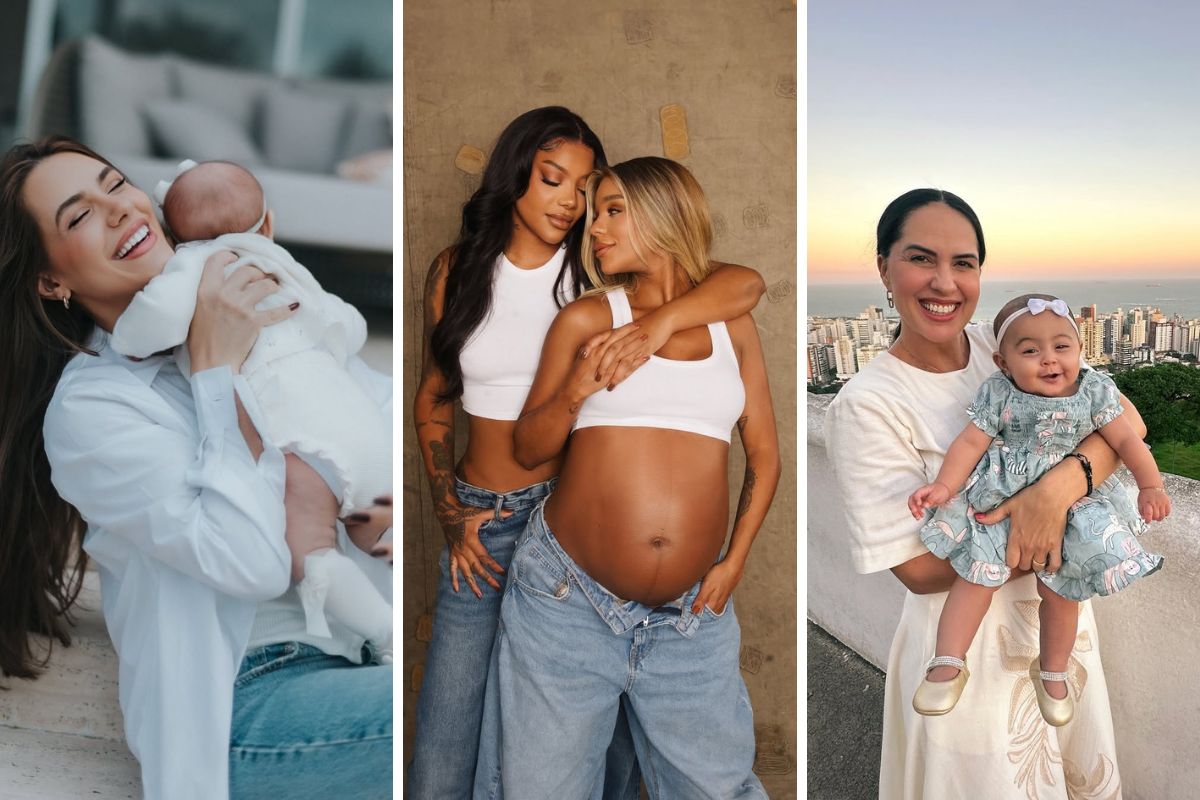 Confira 10 famosas que celebram o Dia das Mães pela primeira vez