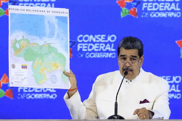 Maduro diz que Guiana deverá aceitar soberania venezuelana