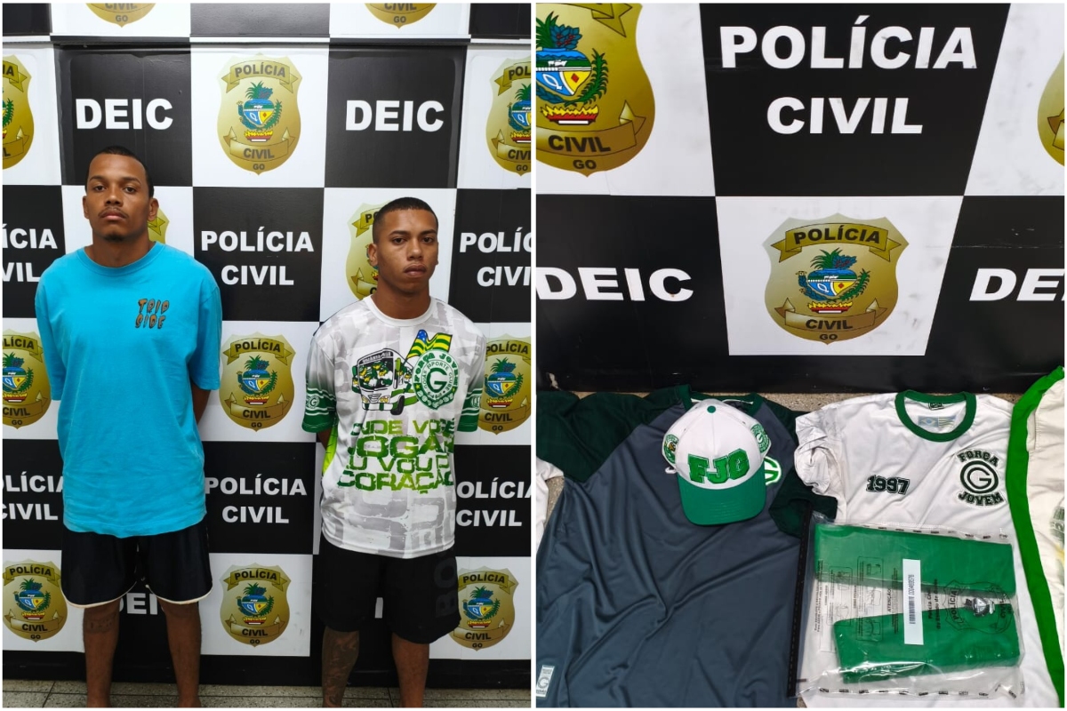 Torcedores de organizada são presos após disparos contra rivais em GO