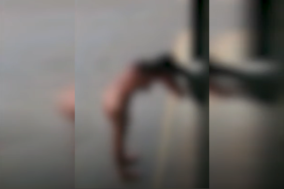 Vídeo mostra travesti ensanguentada após briga com PM em motel do DF