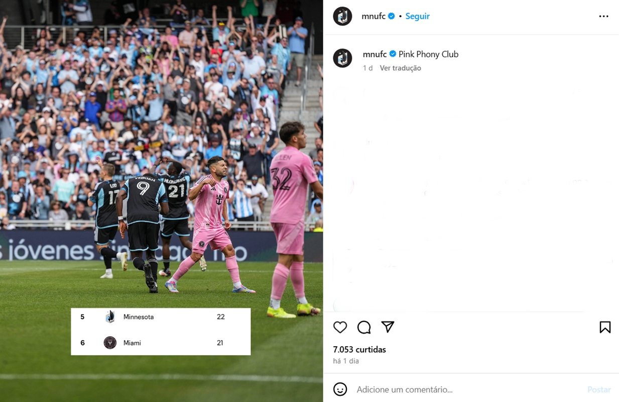 Time zoa Inter Miami, de Messi, e irrita Beckham, dono do clube