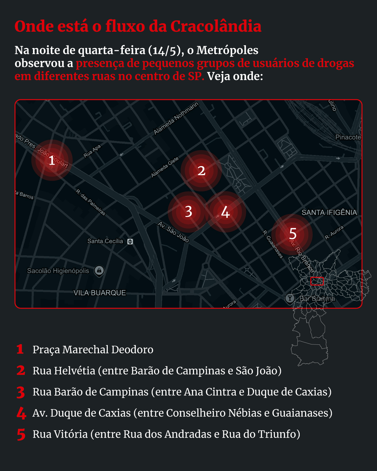 GCMs agridem usuários um dia antes de a Cracolândia esvaziar. Vídeo