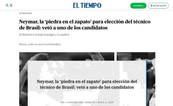 “Pedra no sapato”: jornal detona Neymar por suposto veto a Jorge Jesus