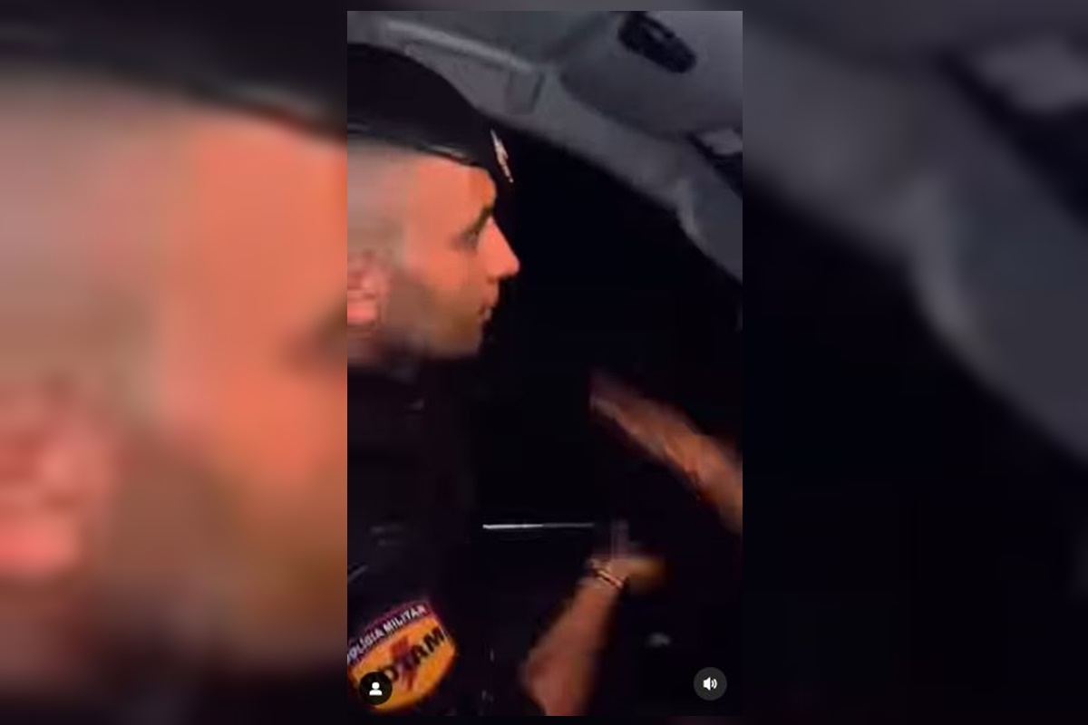 PM fake usava farda para almoçar de graça e conquistar mulheres. Vídeo