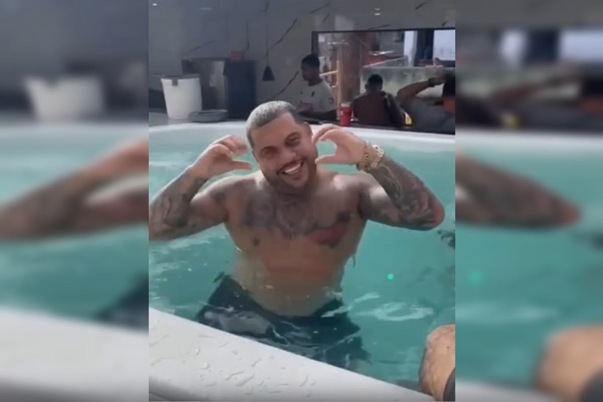 Vídeo mostra TH curtindo piscina em casa antes de morrer em tiroteio