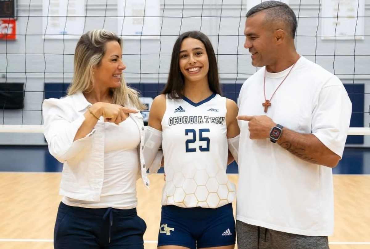 Filha de Vitor Belfort é convidada para Seleção sub-19 de vôlei