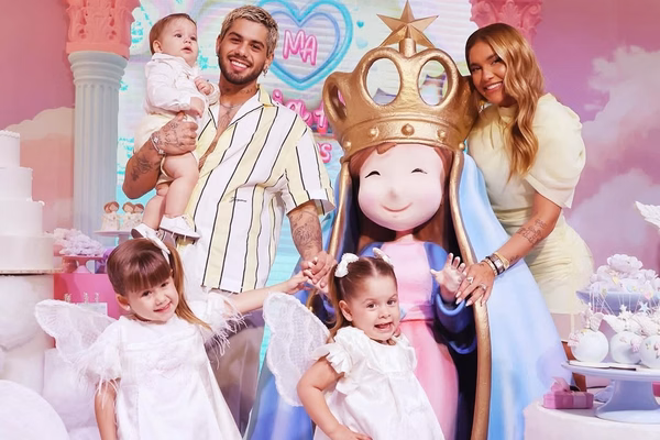 Veja detalhes da festa de Maria Alice, filha de Virginia e Zé Felipe