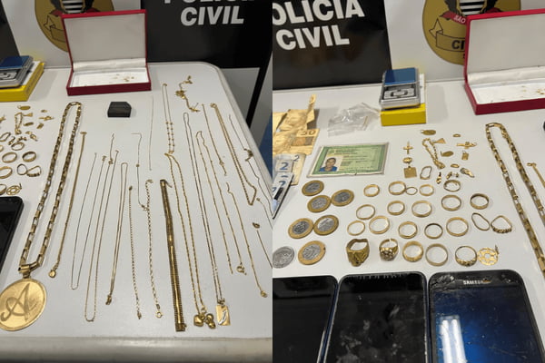 Jovem é preso com alianças e mais de 30 cartões roubados em SP