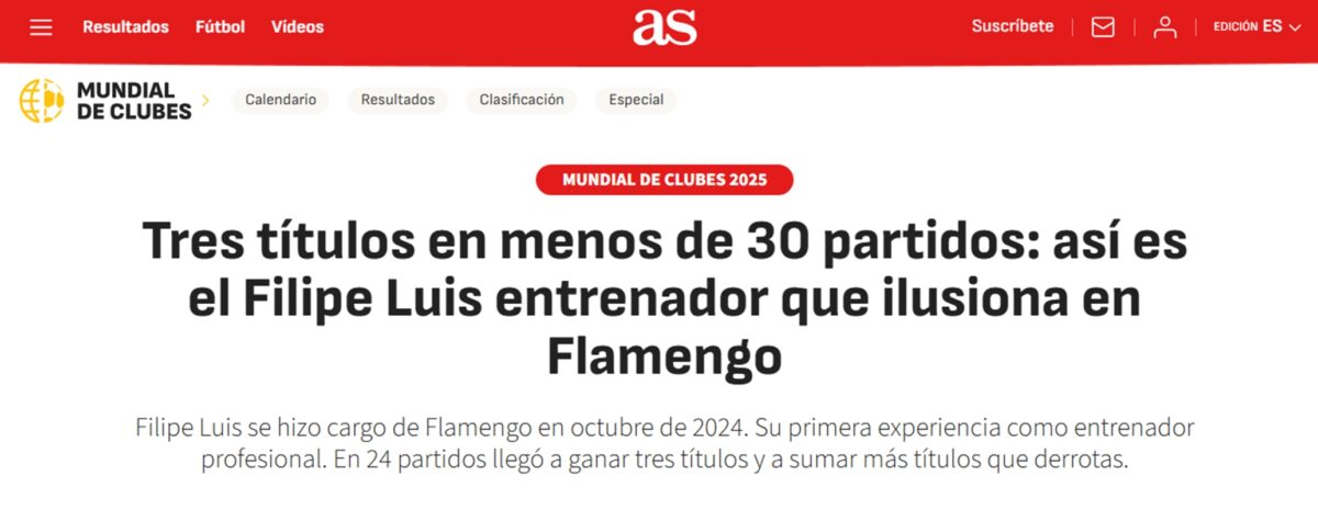 Jornal espanhol se derrete por Filipe Luís antes de estreia no Mundial