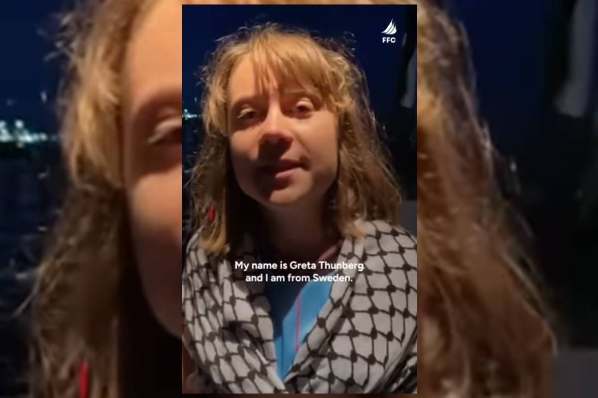 Greta Thunberg se pronuncia após interceptação de barco com brasileiro