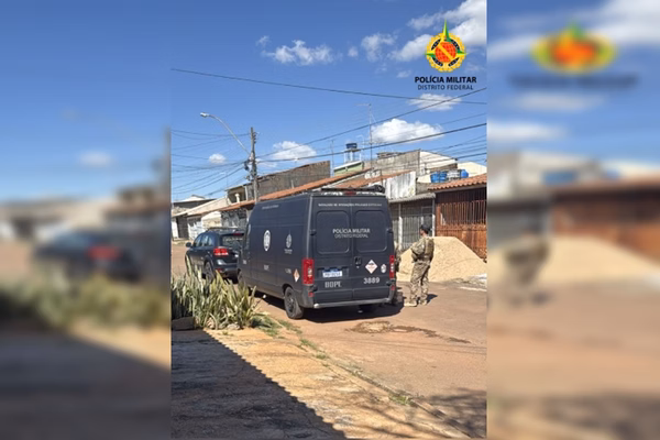 Pedreiros encontram granada durante reforma de casa no DF