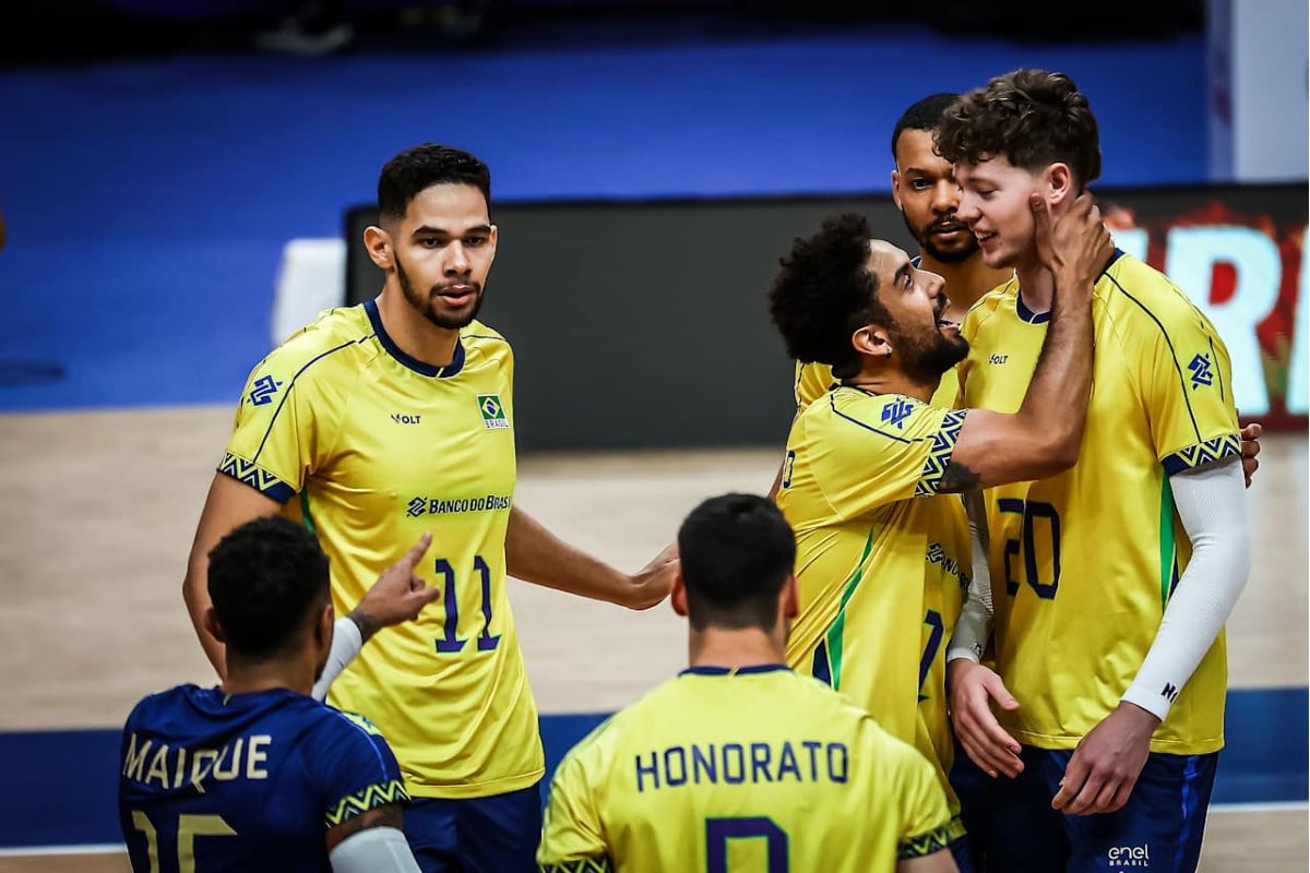 Vôlei: Brasil vence Eslovênia e se despede do Maracanãzinho