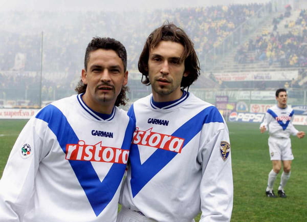 Time italiano de Pirlo e Baggio declara falência e pode ser extinto