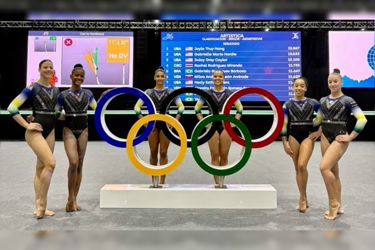 Brasil conquista medalha no Pan-Americano de Ginástica Artística