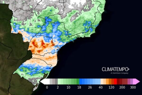 Em 6 dias, SP terá volume de chuva mais alto que o padrão para junho