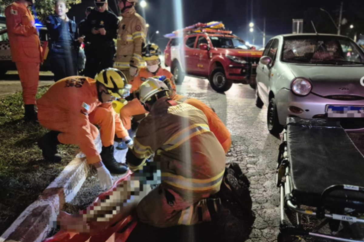 Criança de 11 anos é atropelada em frente à paróquia no DF