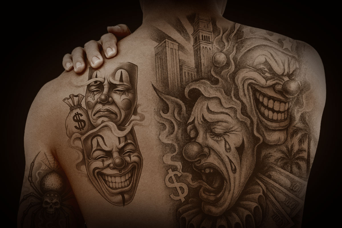 Palhaço, cruz e saci: decodificando as tatuagens no mundo do crime