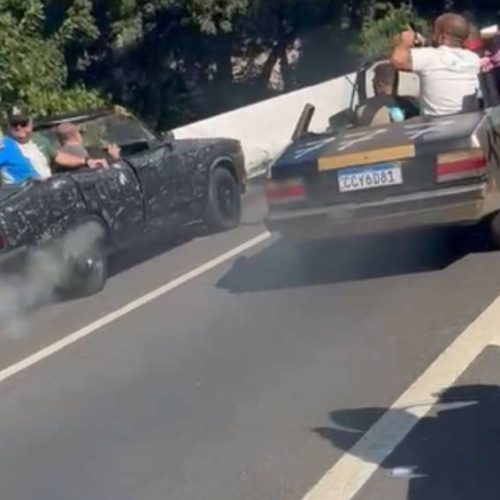 Sem medo da polícia, “rolê dos sem topete”…