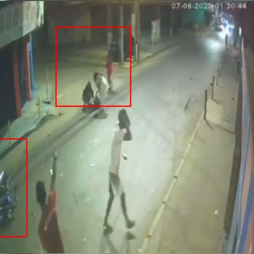 Homem que atropelou casal em moto diz que fugiu por medo de apanhar