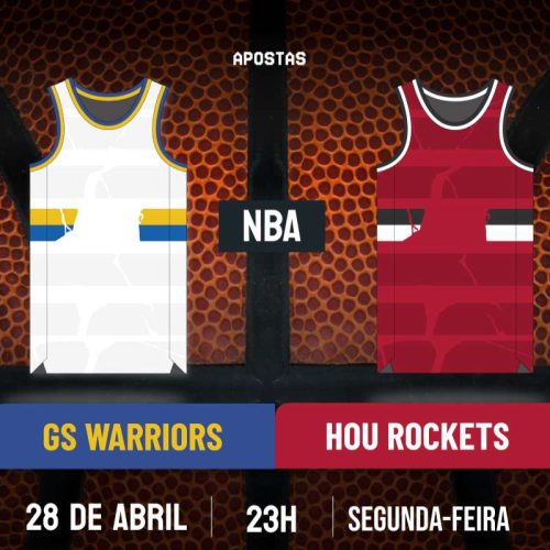 Palpite Golden State Warriors x Houston Rockets – NBA – 28/04/2025