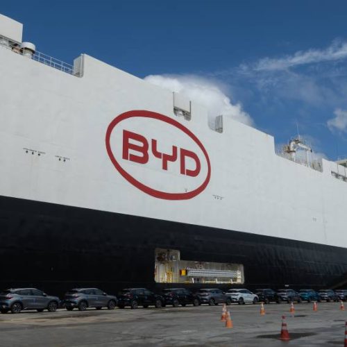 BYD volta a formar estoque no Brasil e Anf…