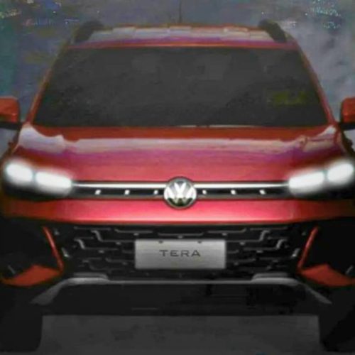 VW Tera revela design dianteiro antes de a…