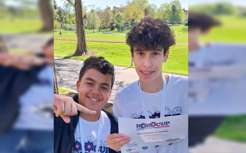 Jovens do DF trazem medalha para a capital em torneio de robótica