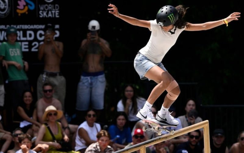 Rayssa e Pâmela caem na semifinal e Brasil está fora da final do skate